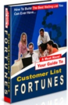 Product picture Customer List Fortunes -Best Mailing List You Can Ever Have